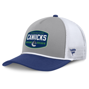 Vancouver Canucks czapka baseballówka Course Adjustable Foam Front A-Frame Meshaback