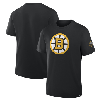 Boston Bruins koszulka męska Hat Trick black