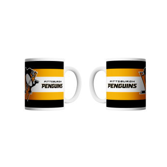 Pittsburgh Penguins kubek Stripes (330ml)