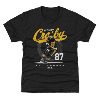 Boston Bruins koszulka dziecięca Sidney Crosby #87 NHL Brush