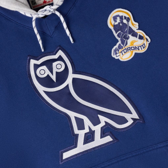 Toronto Maple Leafs męska bluza z kapturem OVO blue