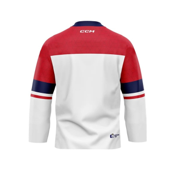 Reprezentacje hokejowe hokejowa koszulka meczowa Czech republic Olymp 2026 white