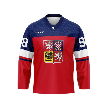 Reprezentacje hokejowe hokejowa koszulka meczowa Czech republic Olymp 2026 Martin Nečas red