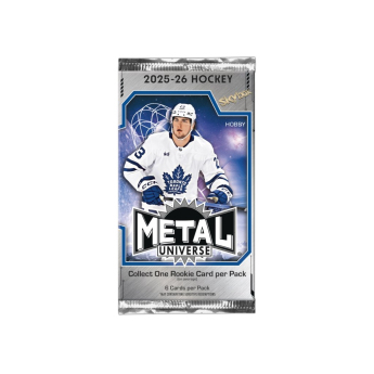 NHL pudełka karty hokejowe NHL 2025-26 Upper Deck Skybox Metal Universe Hobby Box