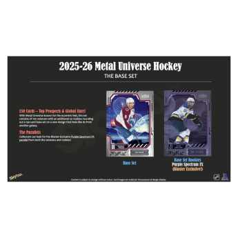 NHL pudełka karty hokejowe NHL 2025-26 Upper Deck Skybox Metal Universe Blaster Box