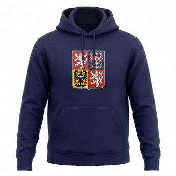 Reprezentacje hokejowe męska bluza z kapturem Czech republic Emblem Navy