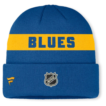 St. Louis Blues czapka NHL Authentic Pro A/Cap Cuffed Beanie