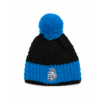Reprezentacje hokejowe czapka zimowa dziecięca Czech Lion Hockey Logo - Blue
