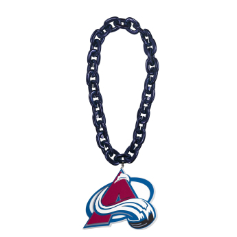 Colorado Avalanche naszyjnik z zawieszką NHL Big Logo Fan Chain