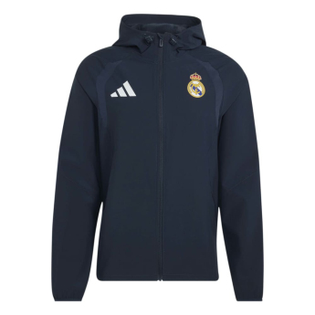 Bunda REAL MADRID Wind Tiro Travel navy