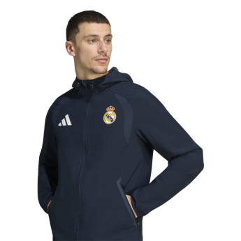 Bunda REAL MADRID Wind Tiro Travel navy