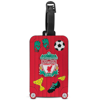 Liverpool pineska Luggage Tag
