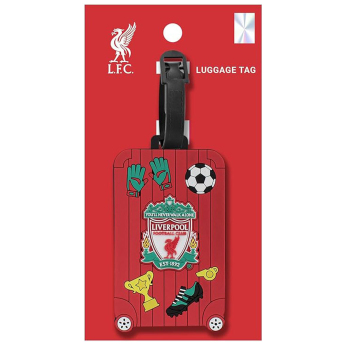 Liverpool pineska Luggage Tag