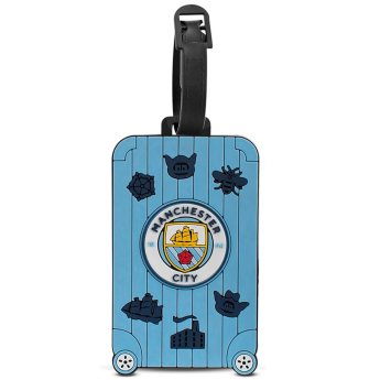 Manchester City pineska Luggage Tag