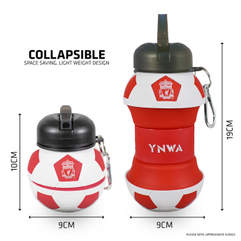 Liverpool bidon Collapsible Football Drinks Bottle