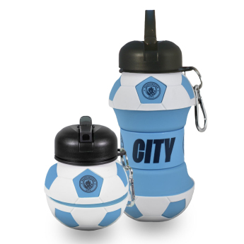 Manchester City bidon Collapsible Football Drinks Bottle