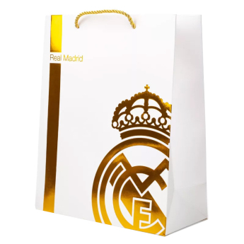 Real Madryt torba podarunkowa Gold Small