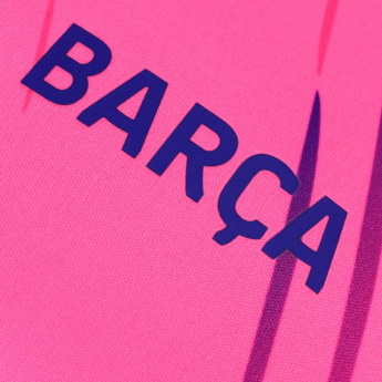 Barcelona dres dziecięcy Entrenamiento fuscia