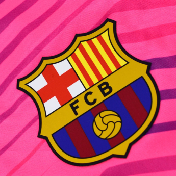 Barcelona dres dziecięcy Entrenamiento fuscia