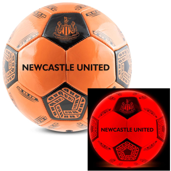 Newcastle United piłka LED Glow Football