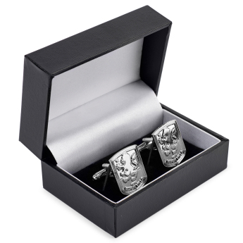 Aston Vila spinki mankietowe Silver Plated Formed Cufflinks