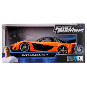 Samochody i motocykle model 1/24 Fast & Furious Mazda RX-7 Tokyo Drift