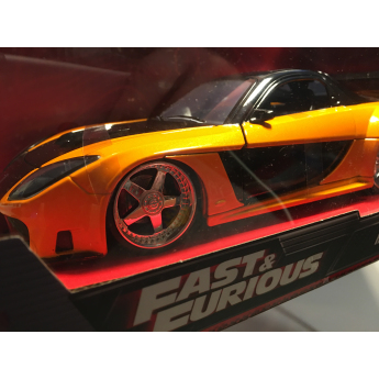 Samochody i motocykle model 1/24 Fast & Furious Mazda RX-7 Tokyo Drift