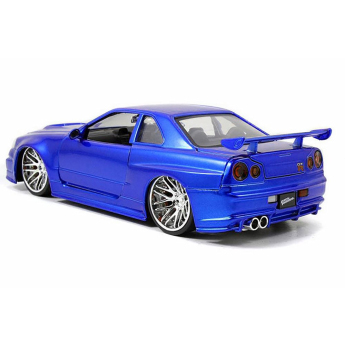 Samochody i motocykle model 1/24 Fast & Furious Nissan Skyline GT-R34 - Brian´s