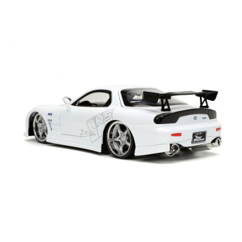 Samochody i motocykle model 1/24 Fast & Furious Mazda RX-7 White