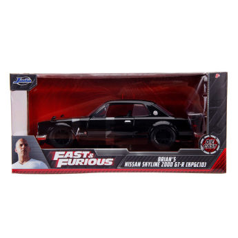 Samochody i motocykle model 1/24 Fast & Furious Nissan Skyline 1971 Brian