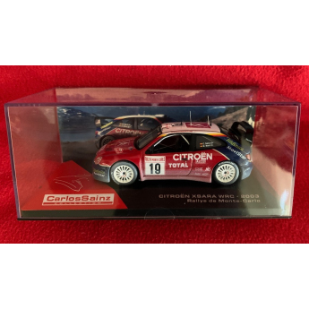 Samochody i motocykle model 1/43 Citroen Xsara WRC Rally Monte Carlo 2003 Carlos Sainz