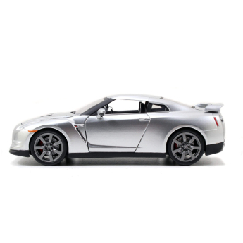 Samochody i motocykle model 1/24 Fast & Furious Nissan GT-R Silver 2009 Brian