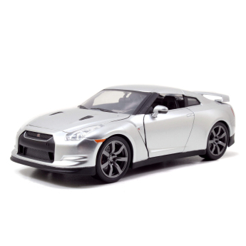 Samochody i motocykle model 1/24 Fast & Furious Nissan GT-R Silver 2009 Brian