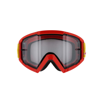 Red Bull Racing gogle motocrossowe WHIP red with clear glass