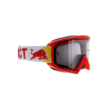 Red Bull Racing gogle motocrossowe WHIP red with clear glass