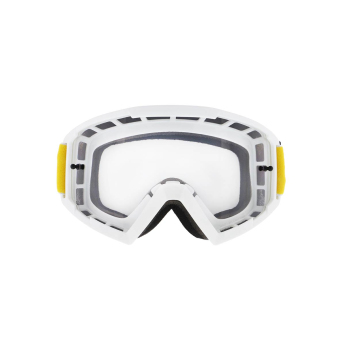 Red Bull Racing gogle motocrossowe WHIP, white with clear glass