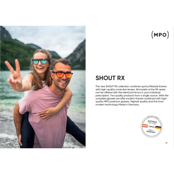 Red Bull Racing okulary przeciwsłoneczne COBY, gray with orange lenses