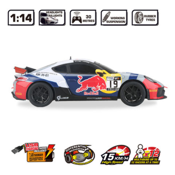 Samochody i motocykle model 1/16 Porsche GT4 Sebastian Loeb Racing Remote-Control Car