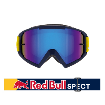 Red Bull Racing gogle motocrossowe WHIP dark blue with blue lenses