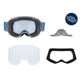 Red Bull Racing gogle motocrossowe STRIVE S, gray with smoked glass