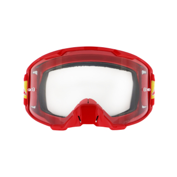Red Bull Racing gogle motocrossowe STRIVE red with clear glass