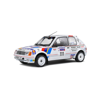 Samochody i motocykle model 1/18 Peugeot 205 GTI Colin McRae Lombard Rally 1988