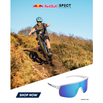 Red Bull Racing okulary przeciwsłoneczne DUNDEE blue with blue glass