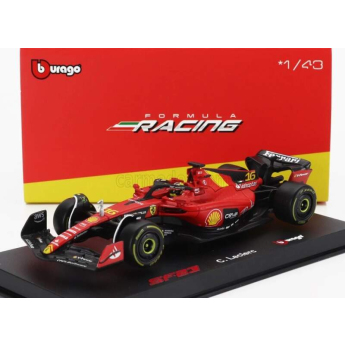 Samochody i motocykle model 1/43 Scuderia Ferrari SF-23 Leclerc #16 Monza 2023 Signature