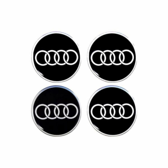 Audi F1 zestaw naklejek 4 pcs 3D logo 2026