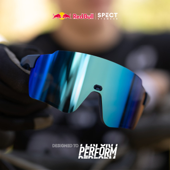 Red Bull Racing okulary przeciwsłoneczne STUN, black with brown lenses