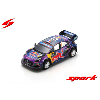 Model SPARK Ford Puma WRC Rally Safari Kenya 2022 S. Loeb 1:43