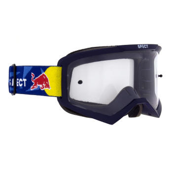 Red Bull Racing gogle motocrossowe EVAN blue with clear glass