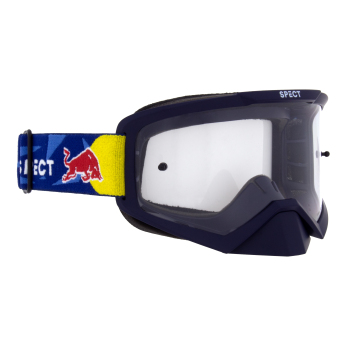 Red Bull Racing gogle motocrossowe EVAN blue with clear glass