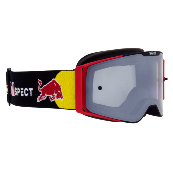 Red Bull Racing gogle motocrossowe TORP black and red with smoked lenses